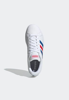Tenis Lifestyle Blanco-Azul-Rojo adidas Performance Grand Court Base