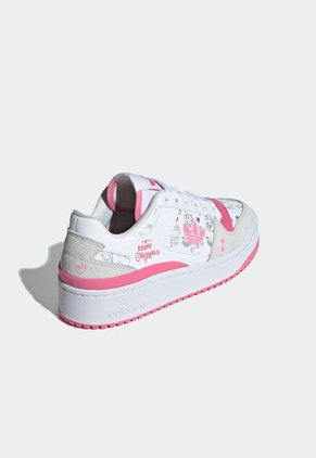 Tenis Lifestyle Blanco-Gris-Fucsia adidas Originals Forum Bold x Hello Kitty & Friends