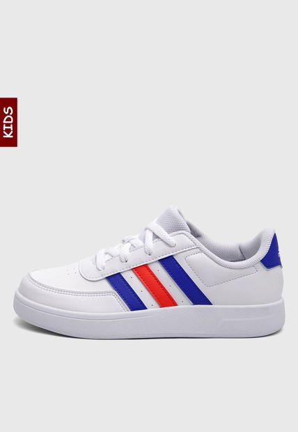 Tenis Lifestyle Blanco-Rojo-Azul adidas Performance Breaknet
