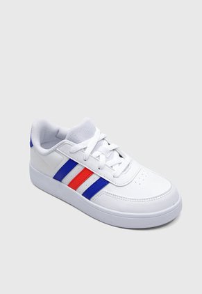 Tenis Lifestyle Blanco-Rojo-Azul adidas Performance Breaknet