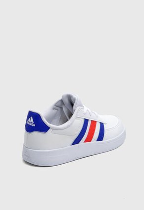 Tenis Lifestyle Blanco-Rojo-Azul adidas Performance Breaknet