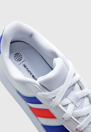 Tenis Lifestyle Blanco-Rojo-Azul adidas Performance Breaknet