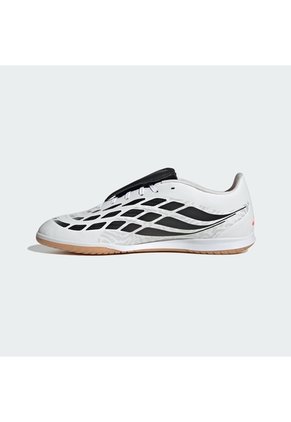 Guayos Fútbol Blanco Adidas Predator Club Sala Indoor Lengüeta Plegable