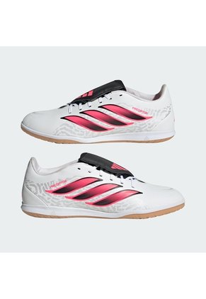 Guayos Fútbol Blanco Adidas Predator Club Sala Indoor Lengüeta Plegable