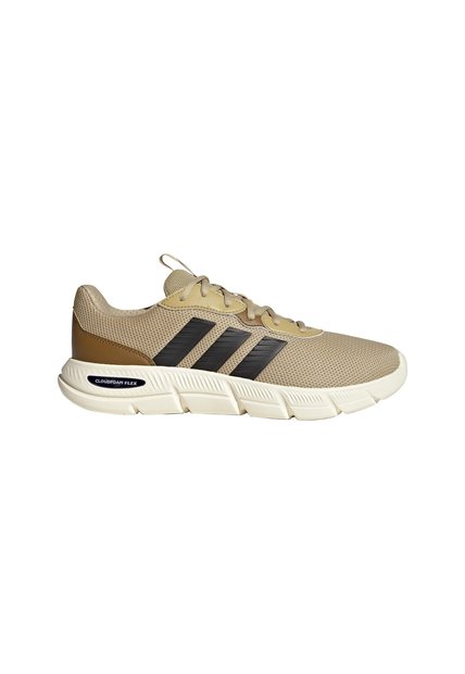 Tenis Beige Adidas Cloudfoam Flex Hombre