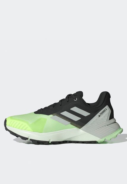 Tenis Trail Running Amarillo Neón-Negro-Gris adidas Performance Terrex Soulstride