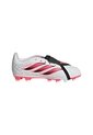 Guayos Blanco Adidas Predator Club Lengüeta Plegable Terreno Firme/Multiterreno Niños Blanco de adidas Performance