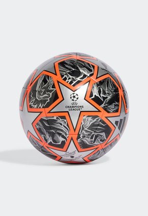 Balón de Fútbol Plateado-Coral Neón-Negro adidas Performance Eliminatorias UCL Club 23/24