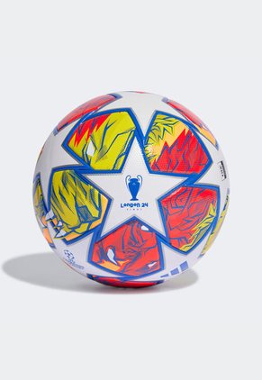 Balón de Fútbol Blanco-Coral-Amarillo adidas Performance