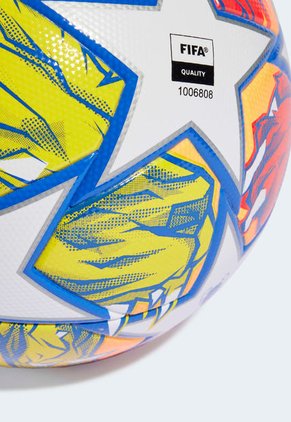 Balón de Fútbol Blanco-Coral-Amarillo adidas Performance