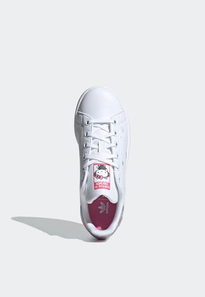 Tenis Lifestyle Blanco-Plateado-Fucsia adidas Originals Stan Smith x Hello Kitty & Friends