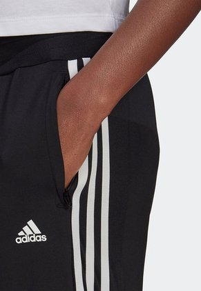 Pantalón Sudadera Negro-Blanco adidas Performance