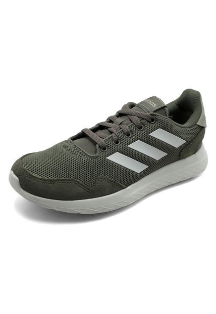 tenis adidas verde olivo