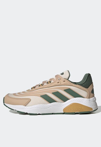 Tenis Lifestyle Beige-Verde Oliva-Blanco adidas Performance CrazyChaos 2.0