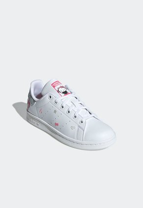 Tenis Lifestyle Blanco-Plateado-Fucsia adidas Originals Stan Smith x Hello Kitty & Friends