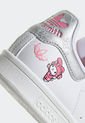 Tenis Lifestyle Blanco-Plateado-Fucsia adidas Originals Stan Smith x Hello Kitty & Friends de adidas Performance