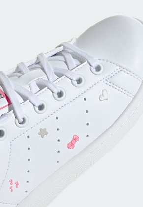 Tenis Lifestyle Blanco-Plateado-Fucsia adidas Originals Stan Smith x Hello Kitty & Friends