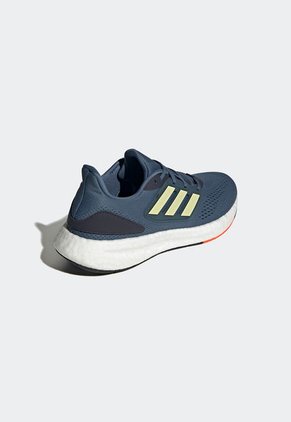 Tenis Running Azul Grisáceo-Beige-Naranja adidas Performance Pureboost 22