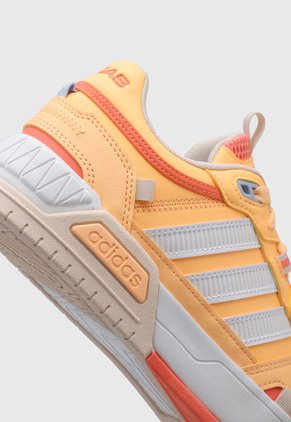 Tenis Basketball Naranja Neón-Beige-Gris adidas Performance D-Pad