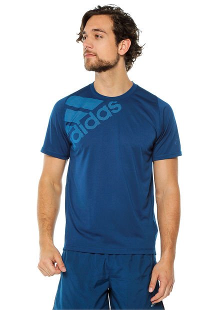 Camiseta Azul adidas Performance Fl Spr Gf Bos Ahora | Dafiti