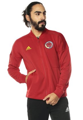 Chaqueta Selección Colombia Rojo adidas Performance FCF ZNE JKT KN