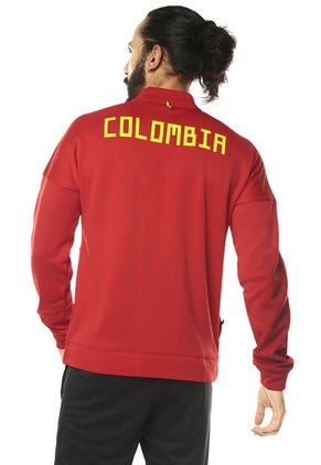 Chaqueta Selección Colombia Rojo adidas Performance FCF ZNE JKT KN