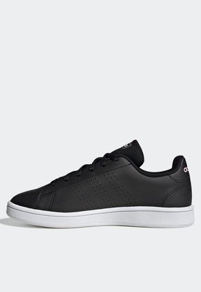 Tenis Lifestyle Negro-Blanco-Rosa adidas Performance Advantage Base Court