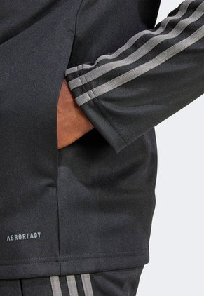 Chaqueta Negro-Gris-Coral adidas Performance Squadra 25