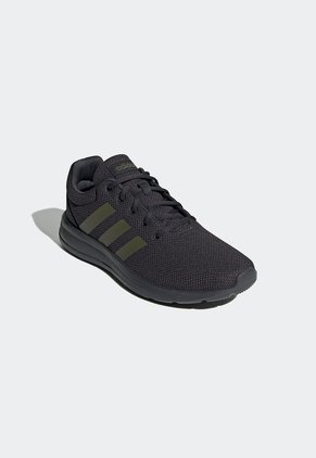 Tenis Running Gris-Verde adidas Performance Lite Racer CLN 2.0