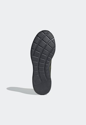 Tenis Running Gris-Verde adidas Performance Lite Racer CLN 2.0