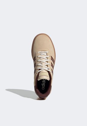 Tenis Lifestyle Beige-Marrón adidas Sportswear Court Platform Suede