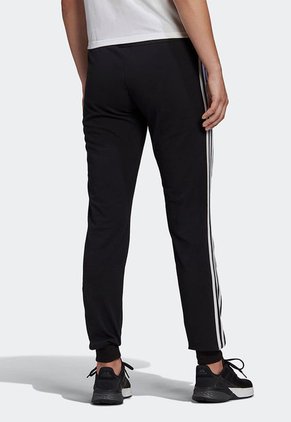 Pantalón Negro-Blanco adidas Performance Essentials 3 Rayas