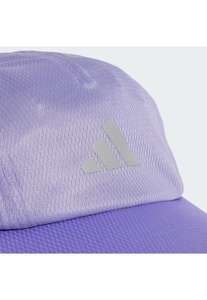 Gorra Running Morada Adidas Climacool 4 Paneles En Malla