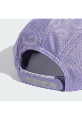 Gorra Running Morada Adidas Climacool 4 Paneles En Malla