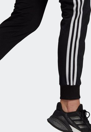 Pantalón Negro-Blanco adidas Performance Essentials 3 Rayas