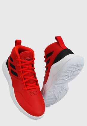 Tenis Basketball Rojo-Negro-Blanco adidas Performance Own The Game