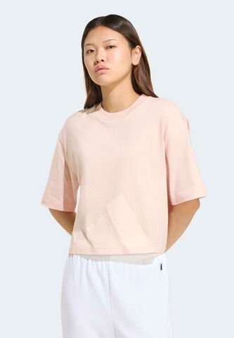 Camiseta adidas Sportswear Essentials Rosa Nude adidas Performance