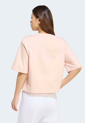 Camiseta adidas Sportswear Essentials Rosa Nude