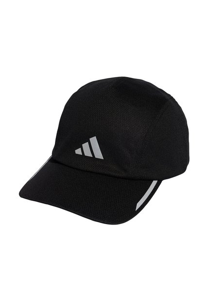 Gorra Running Negra Adidas Climacool 4 Paneles En Malla