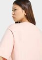 Camiseta adidas Sportswear Essentials Rosa Nude de adidas Performance