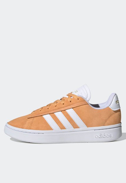 Tenis Lifestyle Naranja-Blanco adidas Performance Grand Court Cloudfoam Comfort