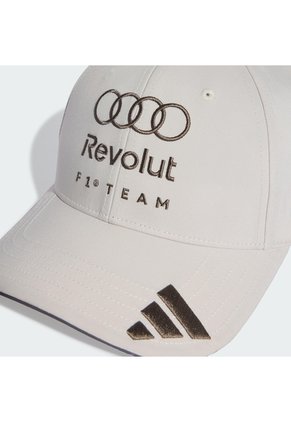 Gorra Blanca Adidas Béisbol Audi Revolut F1 Team