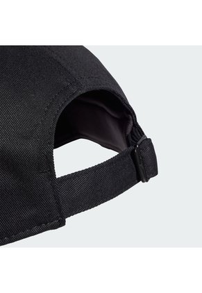 Gorra Negra Adidas Béisbol 3 Rayas