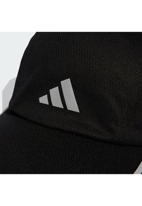 Gorra Running Negra Adidas Climacool 4 Paneles En Malla