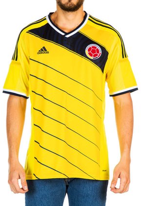Camiseta Amarillo adidas Selección Colombia 2014