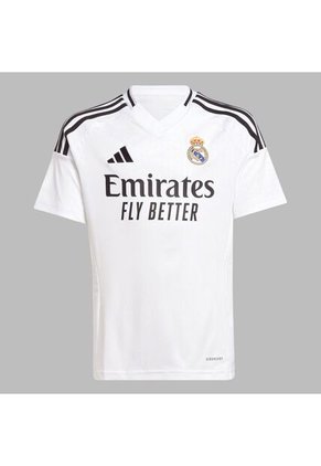 Camiseta Adidas Kids Uniforme Local Real Madrid 24 - Blanco