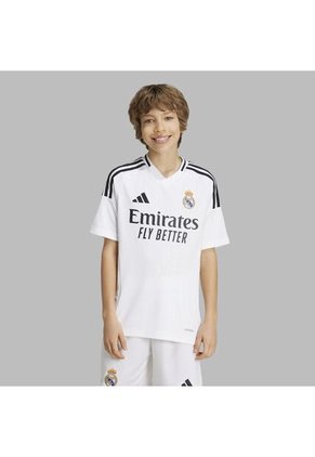 Camiseta Adidas Kids Uniforme Local Real Madrid 24 - Blanco