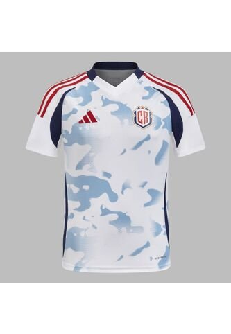 Camiseta Adidas Kids Visitante FCRF - Blanco-Azul adidas Performance