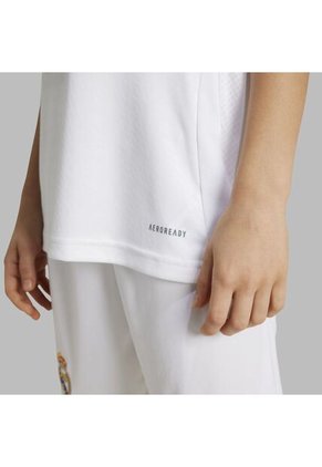 Camiseta Adidas Kids Uniforme Local Real Madrid 24 - Blanco