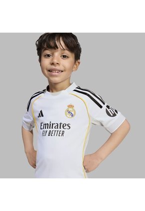 Conjunto Adidas Kids Real Madrid 25/26 - Blanco